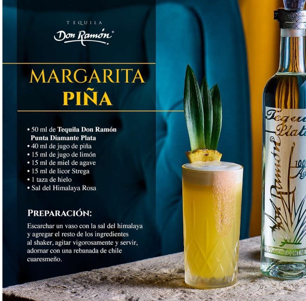 Tequila Don Ramón Punta Diamante plata 750ml