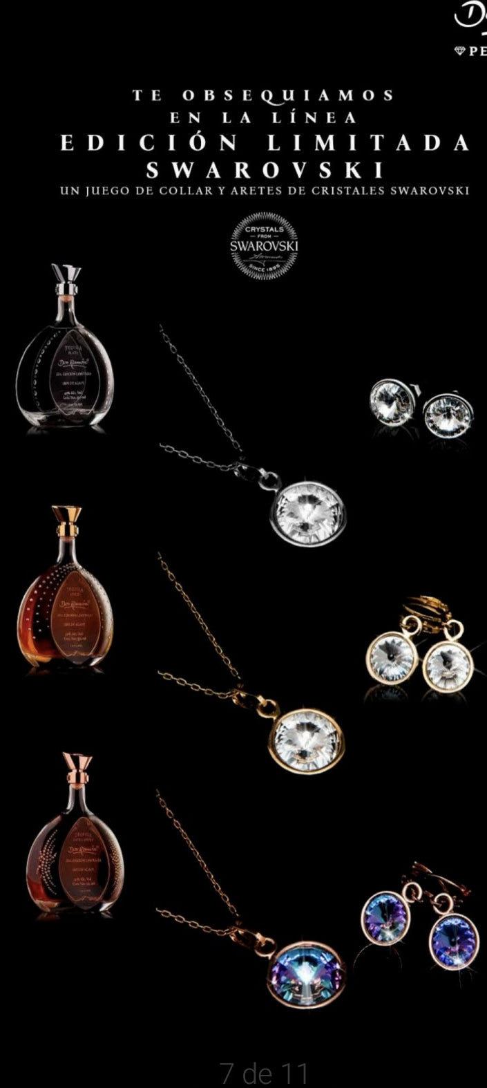 Tequila Don Ramón Edición Limitada Swarovski Añejo 750ml