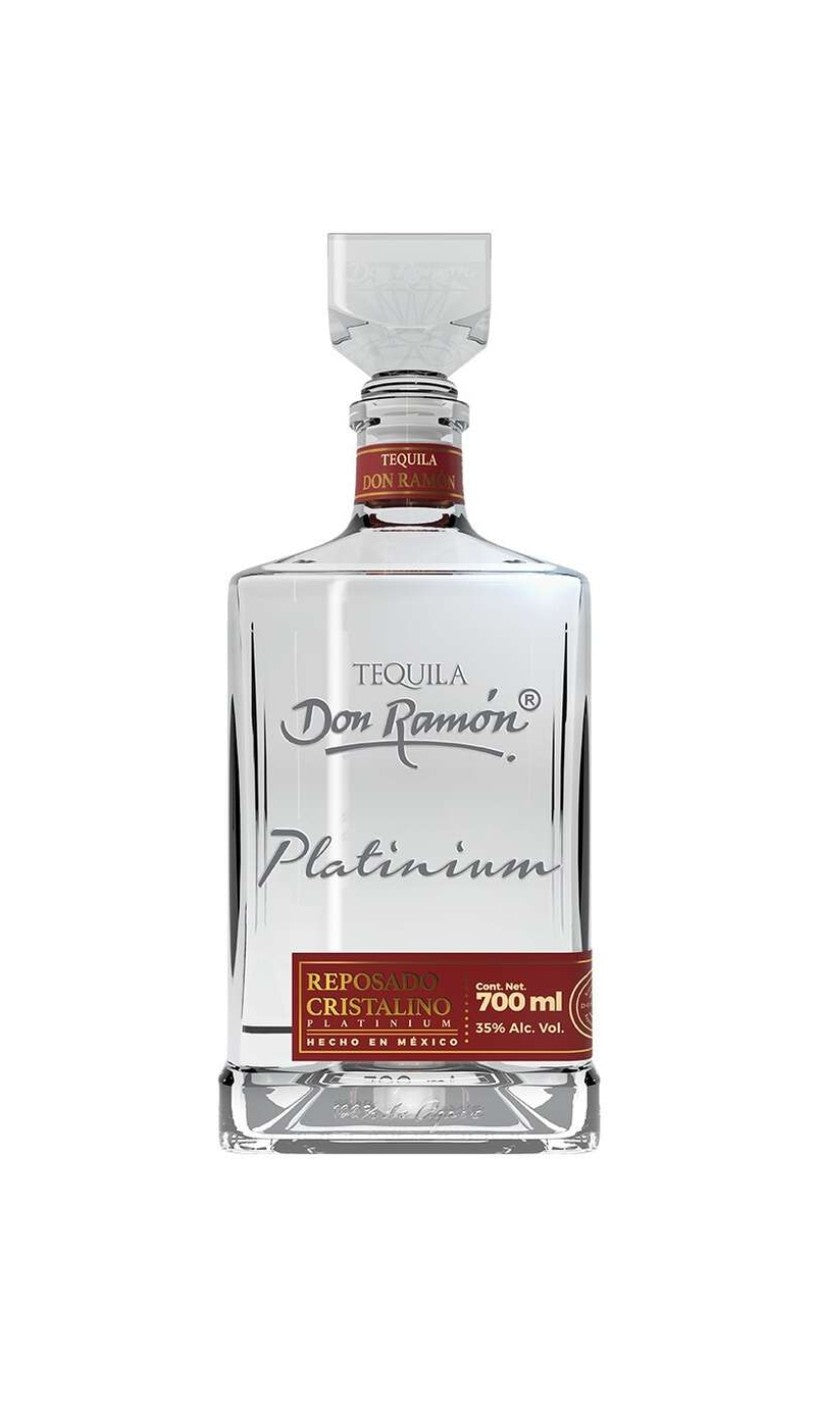 Tequila Don Ramón Platinum Reposado Cristalino 700ml