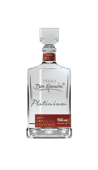 Tequila Don Ramón Platinum Reposado Cristalino 700ml