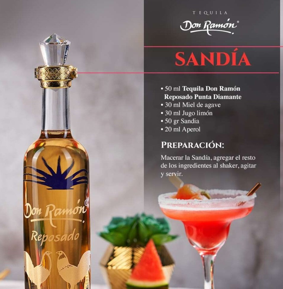Tequila Don Ramón Punta Diamante Reposado 750ml