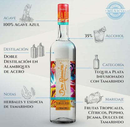 Tequila Don Ramón Tamarindo 750ml